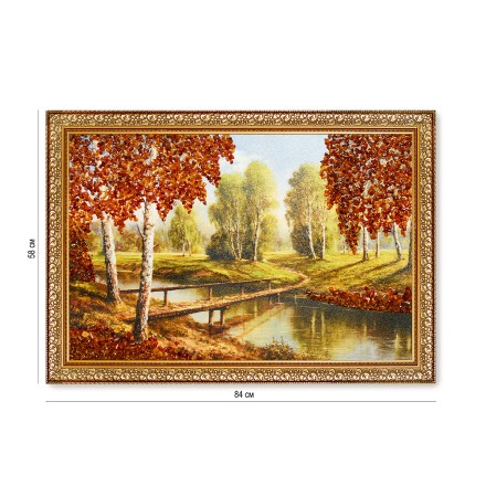 Картина &quot;Русская природа&quot; с Янтарем (в ассортименте) купить