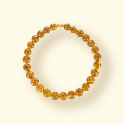 Бусы &quot;Шар&quot; из Янтаря П
