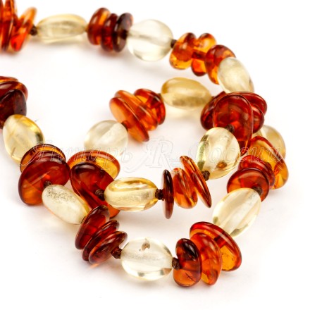 Бусы детские &quot;Сливка&quot; из Янтаря купить