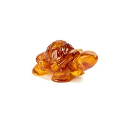 Фигурка &quot;Черепаха малая&quot; из Янтаря и эпоксидной смолы