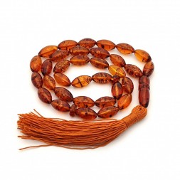 Четки мусульманские &quot;Оливка&quot; из Янтаря